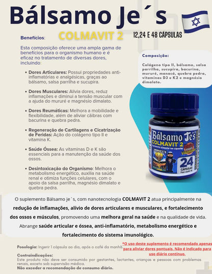 Bálsamo Je's - 24 Cápsulas